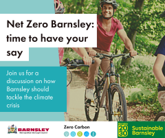 barnsley climate change consultation and survey Logo