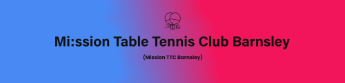 mi:ssion table tennis club barnsley Logo